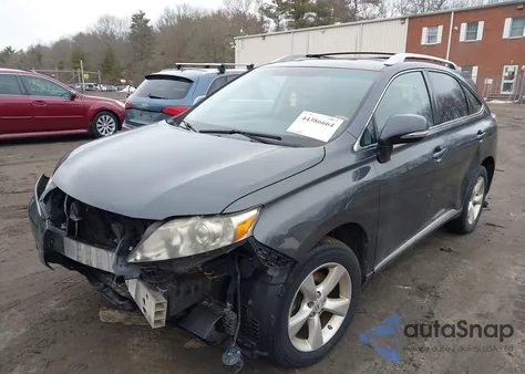 2010 Lexus Rx 350 из США, поврежденный, VIN 2T2BK1BA5AC022772